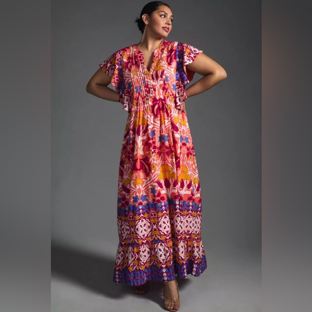 NWOT size Small Anthropologie Maeve The Cassandra Maxi Dress